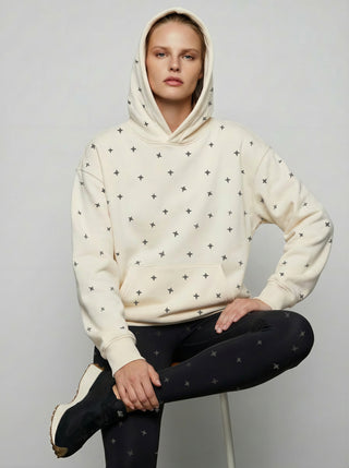 Full Swarovski Starlight Fleece Hoodie Sweatshirt