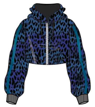 Get It Fast Ocelot Polaris Zip Up Hoodie – Ultracor