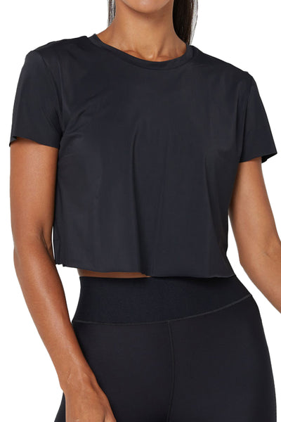 ★andar★ Airy Essential Lettering Crop Tee Essentials Cropped Tee – Ultracor